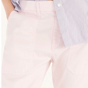 Patch-pocket slim boyfriend chino pant